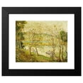 thumbnail image 2 of Ernest Lawson 14x12 Black Modern Framed Museum Art Print Titled - Springtime, Harlem River (Between 1900 and 1910), 2 of 5