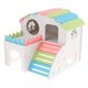 thumbnail image 5 of Pequeño Escondite para Mascotas Inicio Doble Capas Hamster Villa Casa Jaula Jugar Juguete Sunnimix Hamster Hideout Villa House, 5 of 8