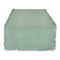 thumbnail image 1 of Design Imports DII Jadeite Basket Fringe Table Runner 72'' x 14.5'' Cotton Classic Stripe, 1 of 4