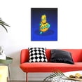 thumbnail image 4 of Lsque Geometry Dash Pattern Decorative Picture – Unique Modern Wall Art, Ready-to-Hang Canvas Print for Home (Vertical), 4 of 6