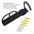 thumbnail image 3 of Greeniant Paquete de 4 perchas para bicicletas, patinete eléctrico montado en la pared, bicicleta de montaña, ciclismo de carretera, soporte de Ciclismo Gancho móvil Greeniant OD028590-01, 3 of 6