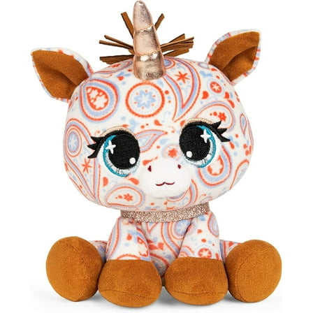 GUND P.Lushes Designer Fashion Pets Sally Mustang Unicorn Premium Stuffed Animal Soft Plush, Paisley, 6