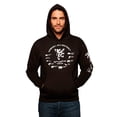 thumbnail image 5 of Grypho Sudadera con capucha para hombre estampado evolucion hoodie negro, 5 of 5