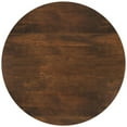 thumbnail image 3 of Pemberly Row Table Basse Tambour Urbain Ronde en Bois de Manguier 38 Pouces L, Noyer Brun, 3 of 9