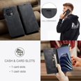 thumbnail image 6 of Wallet Case for OnePlus 10 Pro,Magnetic Protect PU Leather Flip Case with Card Holders RFID Blocking Kickstand Shockproof Protection Case for OnePlus 10 Pro (Black), 6 of 18