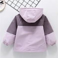 thumbnail image 6 of EnJoCho Girls Jacket 3 in 1 Detachable Liner Removable Hood Windproof Waterproo𝖿 Lightweight Windbreaker Raincoat Fleec𝖾 Outerwear All Season Layer, 6 of 7