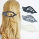 thumbnail image 3 of 5 pinzas para el pelo con forma de pico de pato, planas, ovaladas, de tiburón, para la parte trasera de la cabeza, 3 of 7