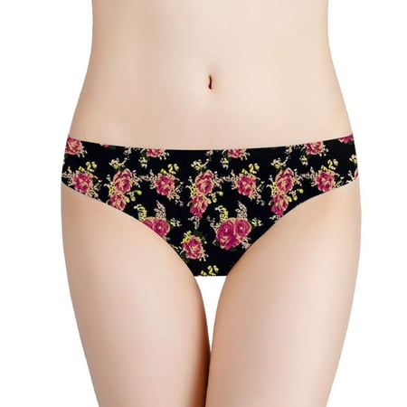 Bigersell Women s Exotic Underwear Clearance Cotton Thong Underwear Women High Cut Panty Style P-1020 Cotton Boyshort Panties Thongs Ladies High Waist Briefs Mid Waist Women s Briefs Red M