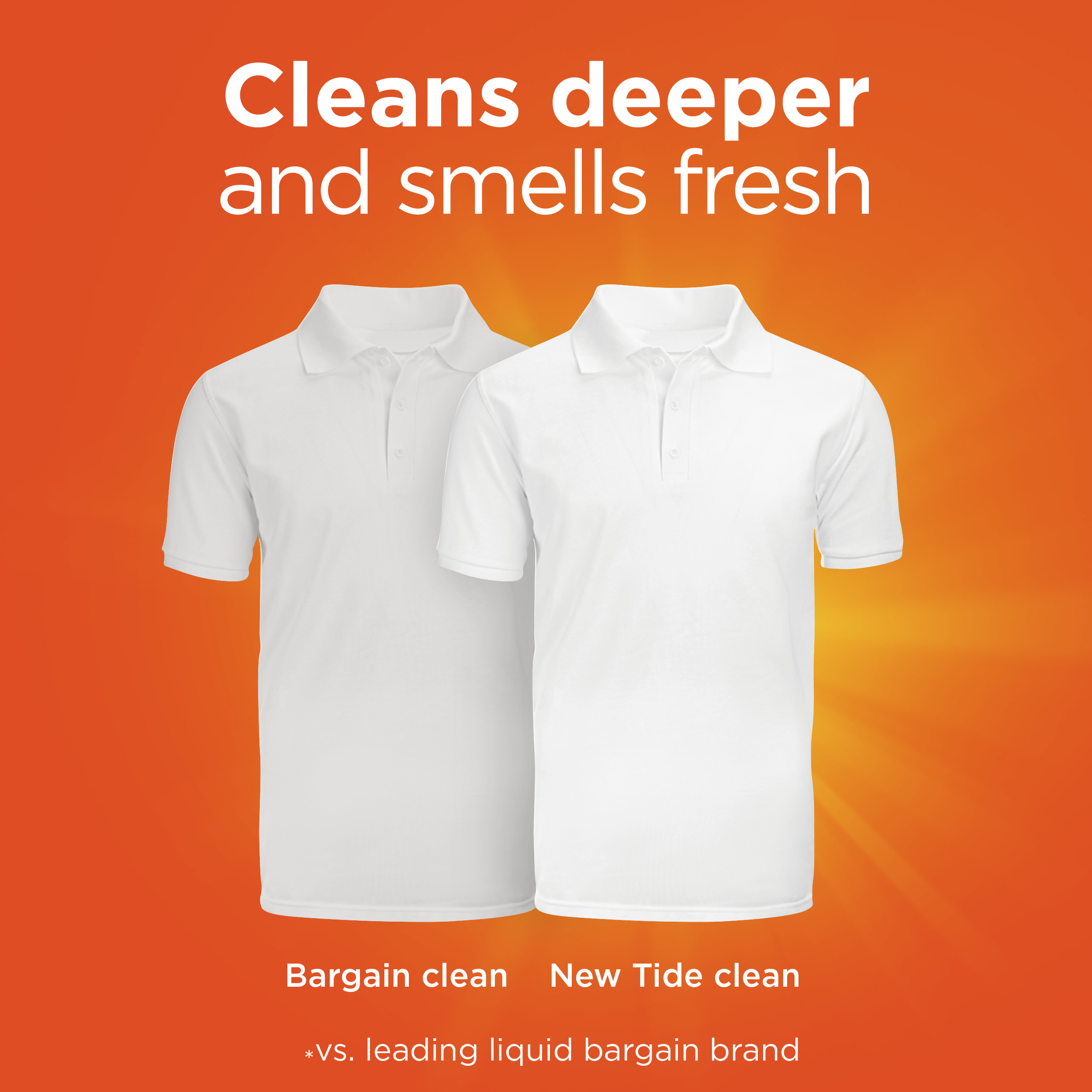 Tide Clean Breeze Scent Liquid Laundry Detergent, 64 loads, 2.95 L - image 5 of 9