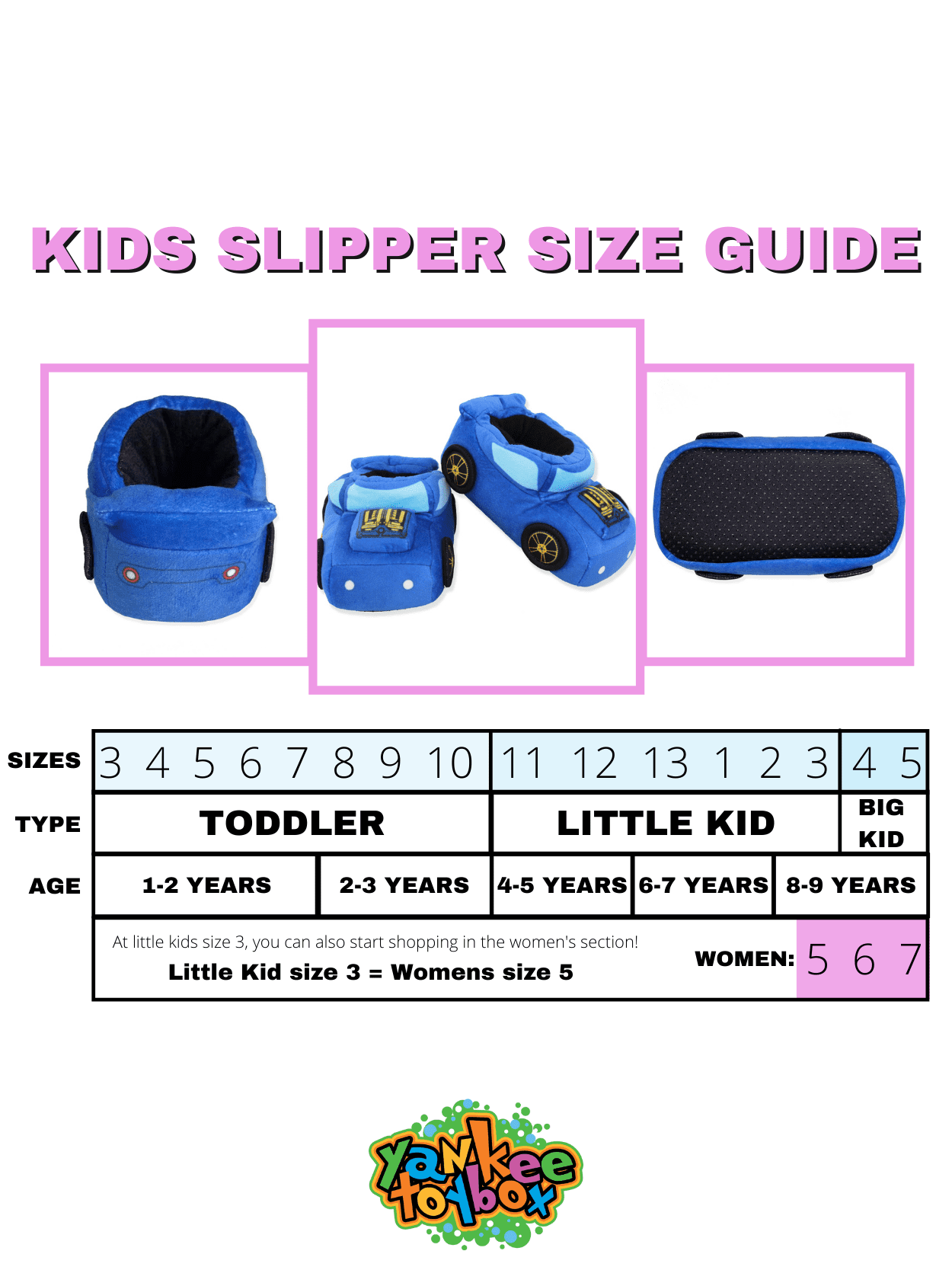 Hot Wheels Racecar Shaped 3D Novelty Toddler and Boys Plush Slippers HWF200Y