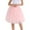 Rose Gold, variant on Midi Skirts for Women Tulle Skirt Knee Length Tutu Layered Party Prom Skirt with A Line Silhouette Green XL