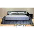 thumbnail image 5 of Greatime  B1041-1 Wave-like Shape Upholstered Modern Platform Bed White Queen, 5 of 5