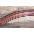 thumbnail image 4 of Cob V Shape Hilason English Padded Bridle Browband Blanks Empty Channel, 4 of 4