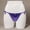 Purple, variant on Sexy Thongs Underwear Women Satin Panties G-String Panties Tie-Side Pink Regular String Embossed Breathable Underwear for Women,Free Size