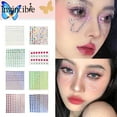 Senza Pearl Eyes Face Temporary Tattoo Gems Beauty DIY Body Art Nail