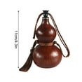 kosheko Gourd Beverage Container Water Bottle Role Playing Props for