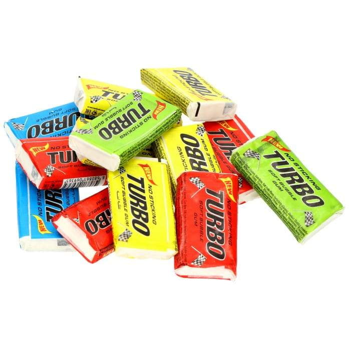 Turbo Soft Bubble Gum 25 Pieces - Walmart.com - Walmart.com