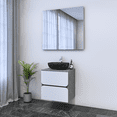 thumbnail image 3 of Azurro 2S 60 Floating Bathroom Vanity (24" Width), 3 of 6
