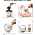thumbnail image 5 of Shaving Kits for Men Set, Wet Shaving Kit 3 in 1, Includes Shaving Brush, Stainless Steel Shaving Bowl, Safety Stand, Durable and Easy to Clean, 5 of 5