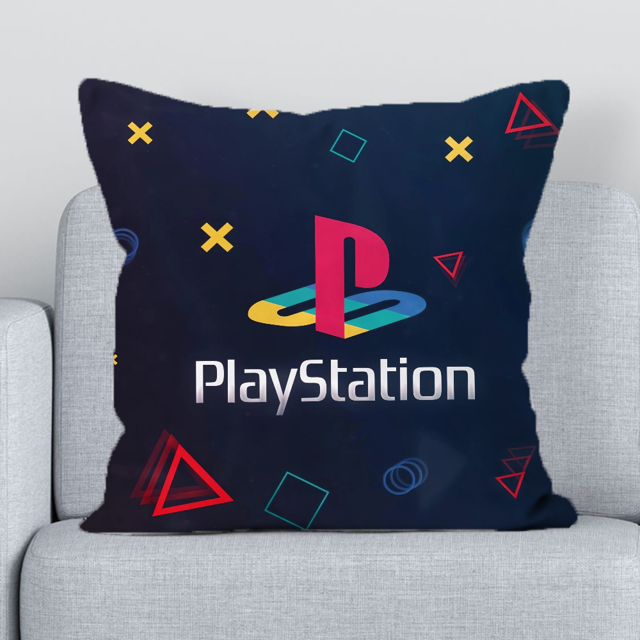 Fundas de almohada decorativas para PS4, cojines de cama, funda de cojín 45x45, decoración de sofá de coche, 40x40