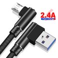 thumbnail image 4 of Cable USB OLAF para iPhone Xs Max Xr X Cable de carga rápida Micro USB tipo C Cable de carga Samsung 6 Cable de carga Micro USB, 4 of 5