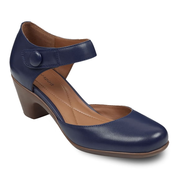 Easy Spirit Clarice Women's Heels Color: Navy Size: 6.5 N