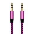 thumbnail image 1 of Injueey Cable a de 3,5mm, Cable auxiliar trenzado sin pérdidas, línea de conexión de auriculares, Cable de Audio para cine en Type1 NO1, 1 of 6