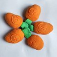 thumbnail image 2 of CSChome Pet Chewing Toy Pet Dog Toy - Squeaky Device Boredom Relief Carrot-Shaped Interactive Plush, 2 of 7
