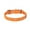 Orange, variant on Leather Cat Collars for Boy Girl Cats with Bell and Safety Elastic Belt, Personalized Star and Moon Stud Adjustable Safe Buckle Collar for Kitty Small Big Cats Size 8-12 Inch,