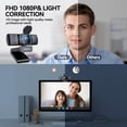 thumbnail image 2 of Cámara web AUSDOM AF640 1080P con micrófono 90° FOV USB, 2 of 8
