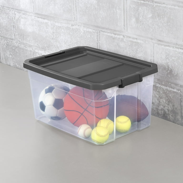 Sterilite 76 Qt. Large Storage Container with Lid, Stacker Sterilite 76 Qt. Large Storage Container with Lid, Stacker