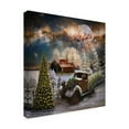 thumbnail image 2 of Celebrate Life Gallery 'Starry Christmas Night' Canvas Art, 2 of 3