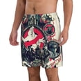 thumbnail image 2 of Ghostbusters Men's Beach Shorts Swim Trunks Casual Quick Dry Board Shorts Swimwear with Mesh Lined and Pockets, 2 of 8