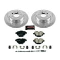 thumbnail image 3 of PowerStop Rear Z23 Evolution Sport Carbon-Fiber Ceramic Brake Pad and Drilled & Slotted Rotor Kit Fits: BMW Select Models K6034, 3 of 10