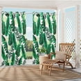 thumbnail image 2 of Pro Space 3D Printed Outdoor Curtain Panel-58"x84" Gazebo Patio Waterproof Curtain/Drape,Banana Leaf,1 Panel, 2 of 5