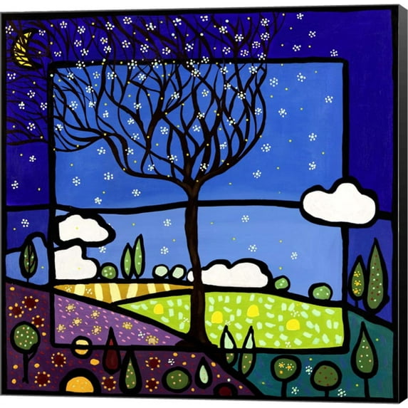 Sogno a Primavera by Wallas, Canvas Wall Art, 12W x 12H