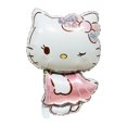 thumbnail image 4 of Globo de papel de aluminio de dibujos animados de Hello Kitty, decoración de habitación, decoración de fiesta de amigo, lindo Sanrio, Kuromi Melody Cinnamoroll, 4 of 5