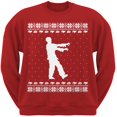 thumbnail image 1 of Big Zombie Ugly Christmas Sweater Red Sweatshirt, 1 of 1