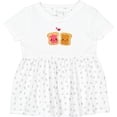 thumbnail image 3 of Inktastic Peanut Butter and Jelly Girls Baby Dress, 3 of 5