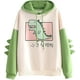 thumbnail image 2 of YUUOKPO Sudadera con capucha de dinosaurio Kawaii Sudadera con capucha linda para adolescentes, 2 of 4