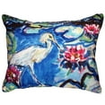 thumbnail image 3 of Betsy Drake NC551 16 x 20 in. Heron & Waterlilies No Cord Indoor & Outdoor Pillow, 3 of 3