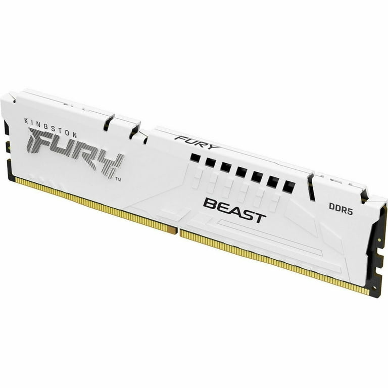 Kingston 16GB (1x16GB) DDR5 6000MT/s CL30 FURY Beast White XMP