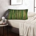 thumbnail image 6 of Yiaed Green Bamboo Fence1 Print Brushed Microfiber Envelope Pillowcases, Standard,Envelope Closure Pillow Cases(Without Pillow Core)-16"x24", 6 of 6