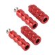 thumbnail image 4 of pares de clavijas de freno para motocicleta, proceso CNC, chapado, ajuste preciso para pernos de montaje M6 de 6mm, color rojo, 4 of 5