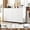 White, variant on Homieasy 2-Pack Stackable Large Walk-in Closet Drawer System, Heavy-Duty Storage Organizer for Bedroom, Living Room & Closet,Gray