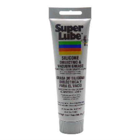 8069219 SILICONE GREAS DIELC 3OZ Super Lube NSF Approved Waterproof Silicone Lubricant 3 oz Tube (Pack of 1)