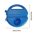 thumbnail image 3 of Nrmrqz Portable Pickleball Trainer With Cord - Self Practice Pickleball Ball for Skill Development,Hand-Eye Coordination,Includes 40-Hole Ball & Non-Slip Base for Indoor/Outdoor Use,Great for Adults, 3 of 3