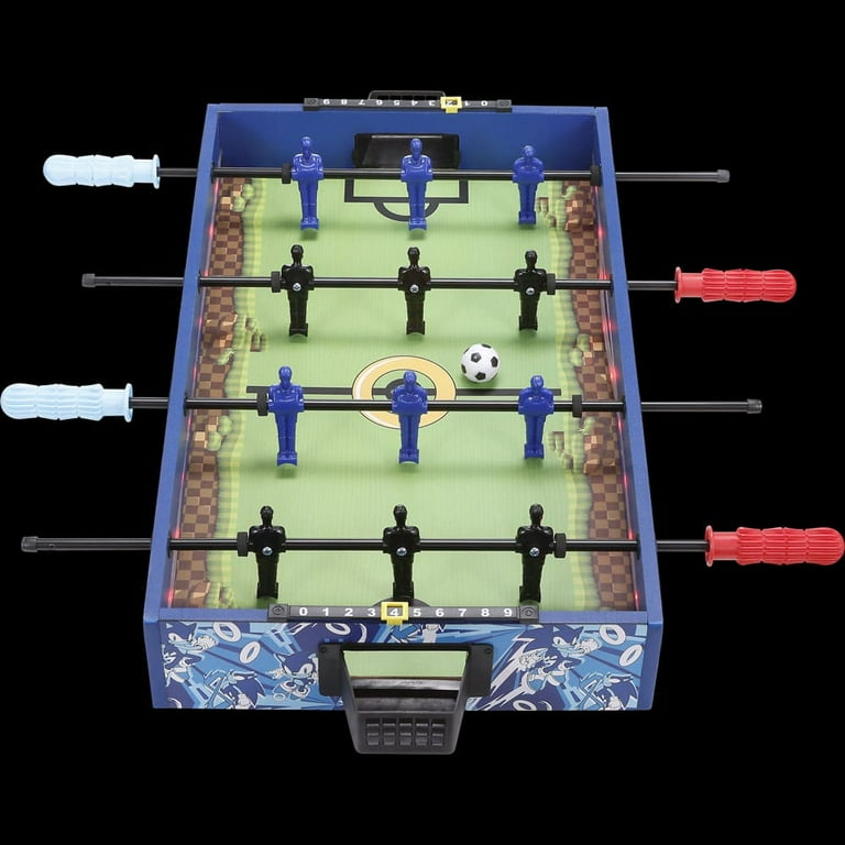 Sonic The Hedgehog Tabletop Light up Foosball Game - Walmart.com