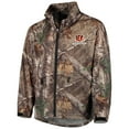 thumbnail image 2 of Men's Dunbrooke Realtree Camo Cincinnati Bengals Circle Sportsman Waterproof Packable Full-Zip Jacket, 2 of 5