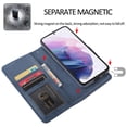 thumbnail image 5 of Samsung S22 Case, Card Slots Retro Leather Wallet Shockproof Flip Cover Magnetic Closure Bookstyle Stand Case Cheap and fine, 5 of 5